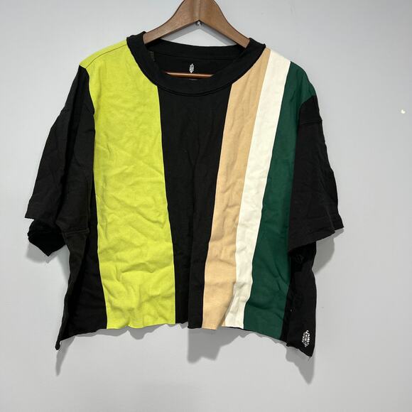 Free People Movement Women's Inspire Printed T Shirt Multicolor Size M - Picture 2 of 7